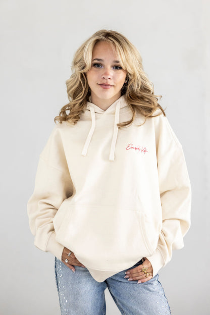 Emma’s oversized hoody