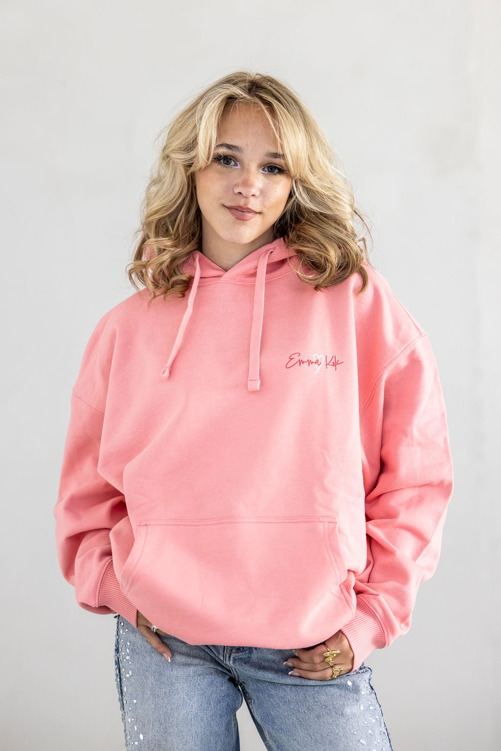 Emma’s oversized hoody