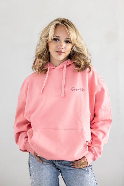 Emma’s oversized hoody