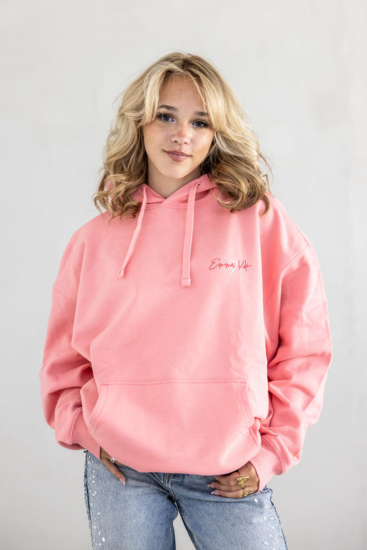 Emma’s oversized hoody