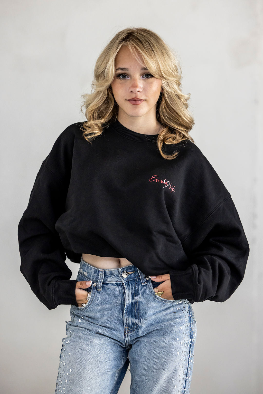 Emma’s oversized sweater
