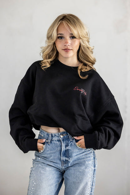Emma’s oversized sweater
