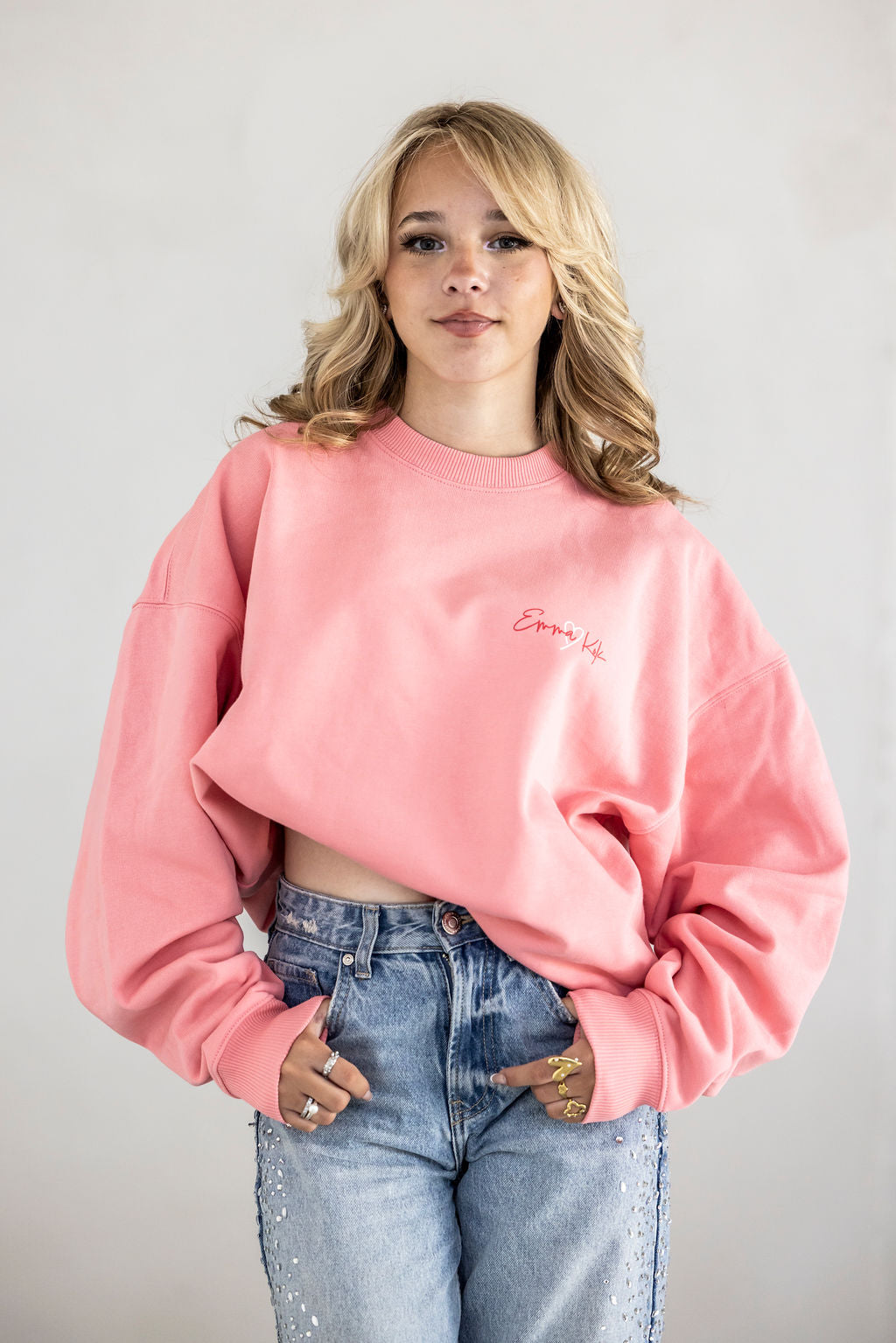 Emma’s oversized sweater